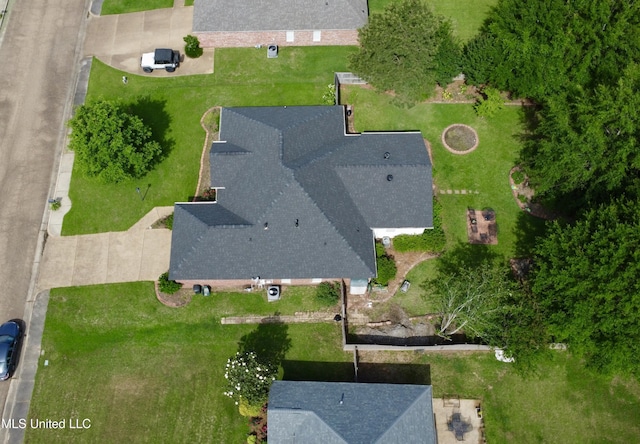 drone / aerial view