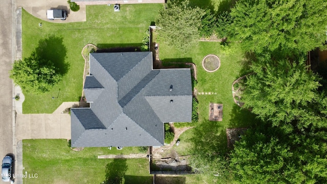 drone / aerial view