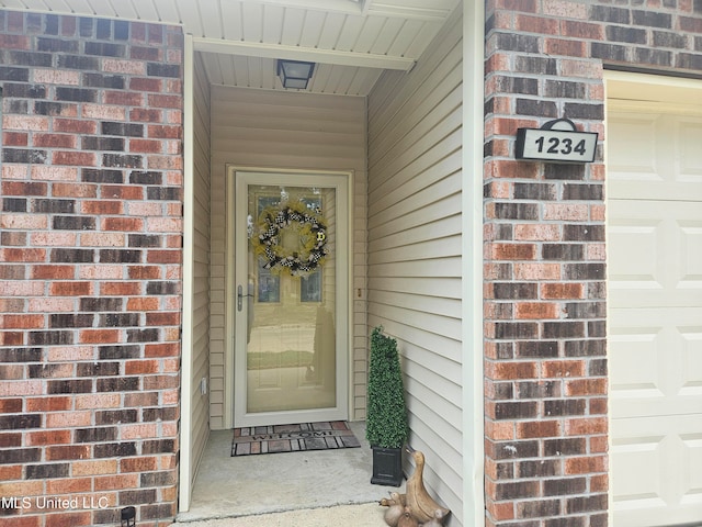 view of property entrance