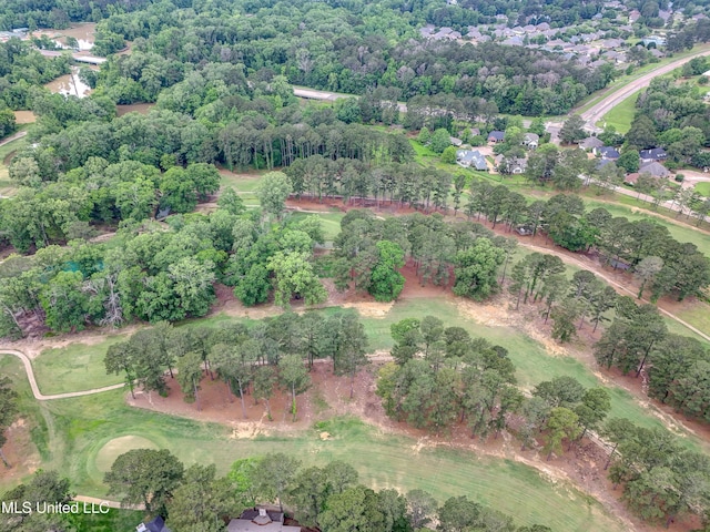3099 E Fairway Dr, Brandon, MS 39047 - aerial view of property's location with a golf course