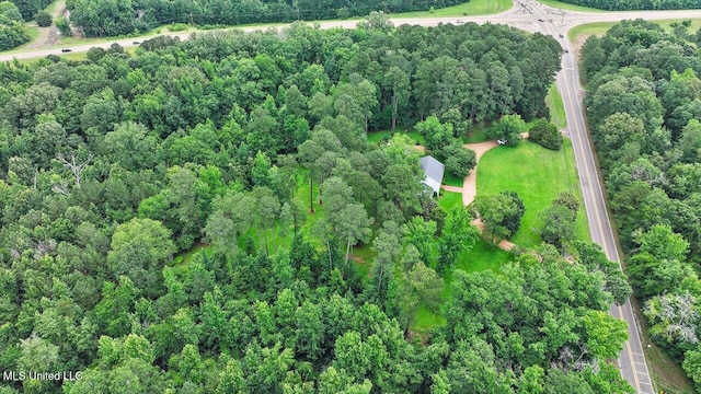 350 Whitfield Rd, Brandon, MS 39042 - aerial overview of property's location with property parcel outlined