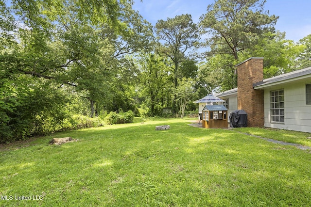 view of yard