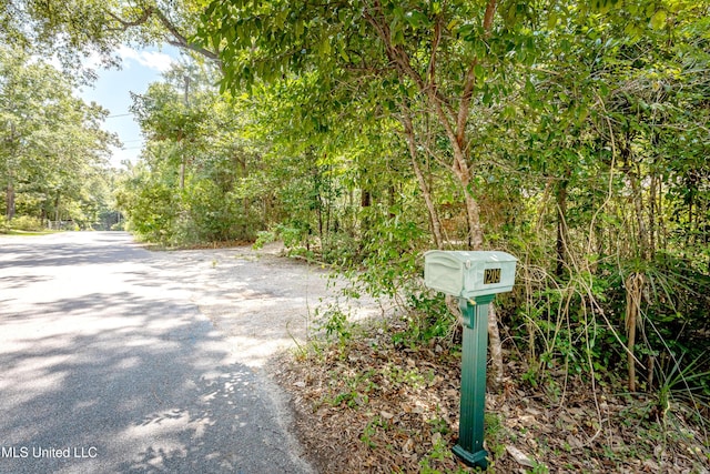 view of road