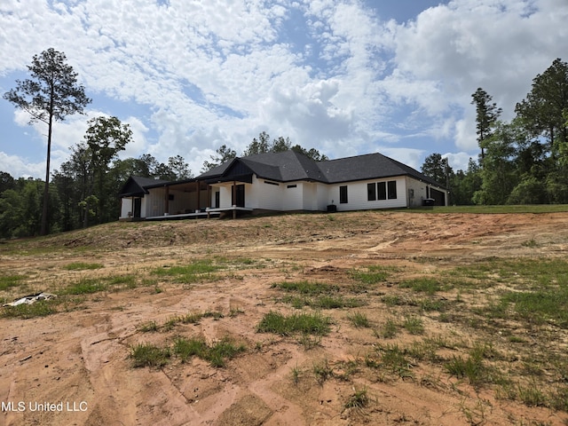 view of side of home