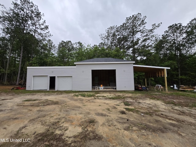 view of outbuilding with an outdoor structure