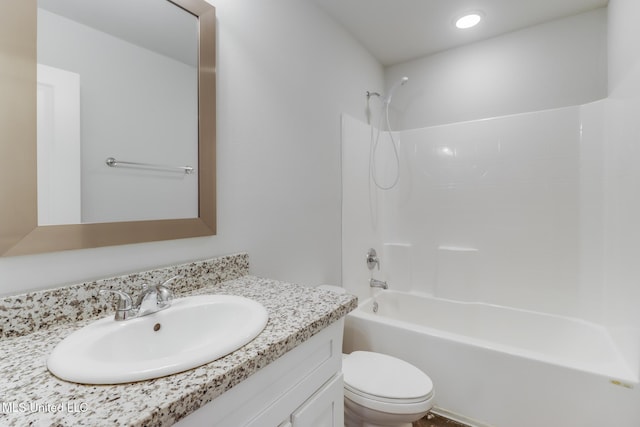 14840 Audubon Lake Blvd, Gulfport, MS 39503 - full bathroom featuring vanity and shower / tub combination