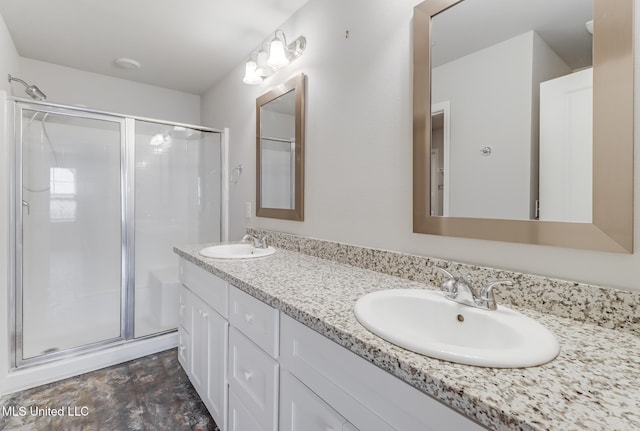14840 Audubon Lake Blvd, Gulfport, MS 39503 - full bath with a stall shower and double vanity