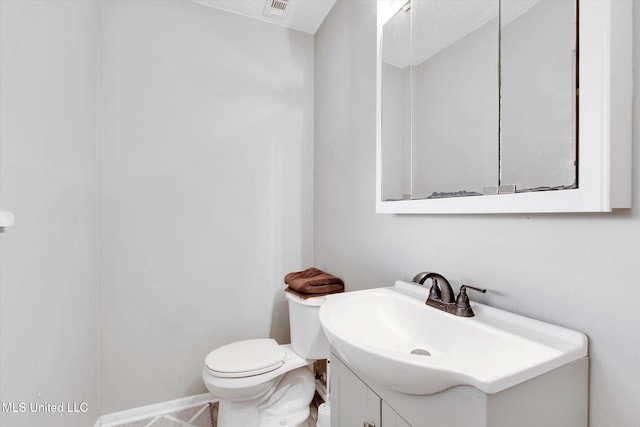 15820 Big Ridge Rd, Biloxi, MS 39532 - half bath featuring vanity and toilet