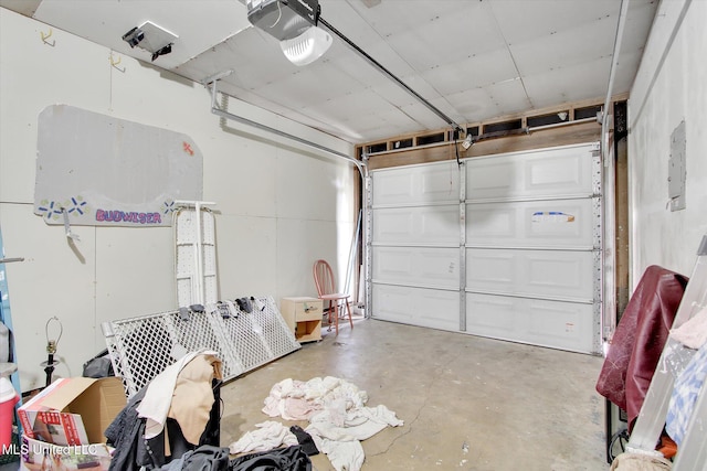 15820 Big Ridge Rd, Biloxi, MS 39532 - garage with a garage door opener