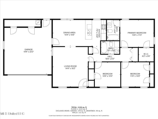 6967 Green Way Cv, Olive Branch, MS 38654 - view of floor plan / room layout