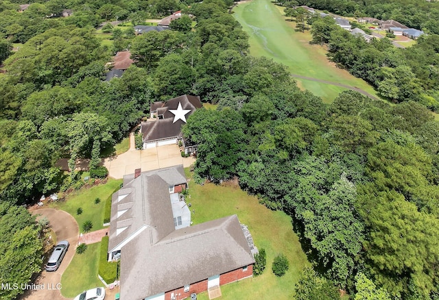 7622 Fairway Dr, Diamondhead, MS 39525 - drone / aerial view of a golf course