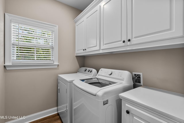 67 E Andover, Hattiesburg, MS 39402 - laundry room featuring washer and dryer and cabinet space