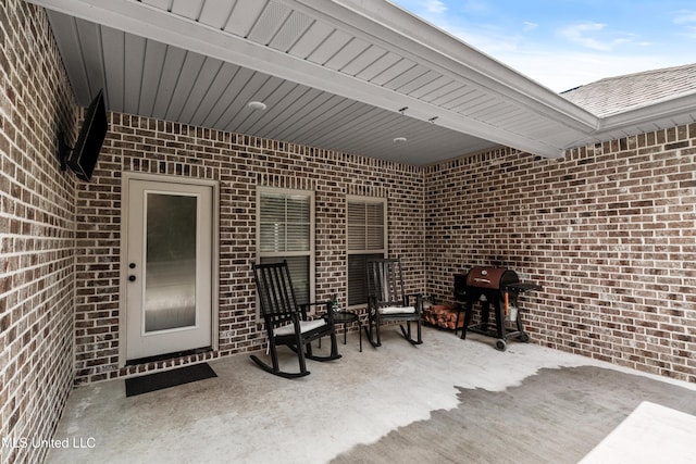 67 E Andover, Hattiesburg, MS 39402 - view of patio / terrace featuring grilling area
