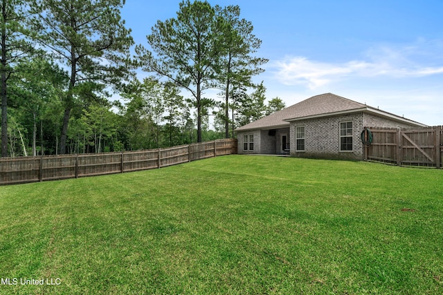 67 E Andover, Hattiesburg, MS 39402 - view of fenced backyard