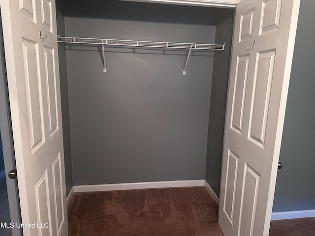 view of closet