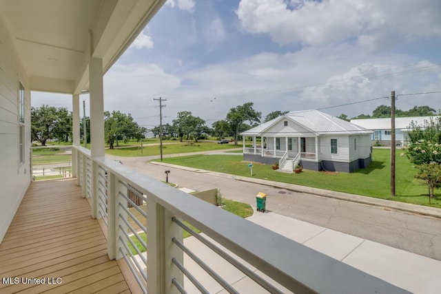 405 Mason Ave, Long Beach, MS 39560 - view of covered porch