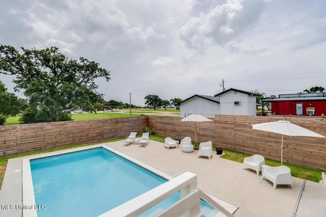 405 Mason Ave, Long Beach, MS 39560 - view of pool with a fenced backyard and a patio