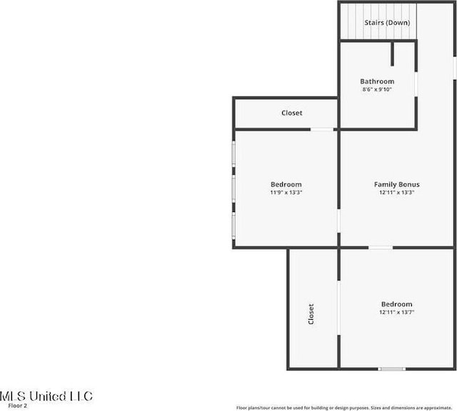 405 Mason Ave, Long Beach, MS 39560 - view of home floor plan
