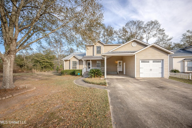 view of front of home with a porch