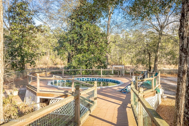 view of swimming pool