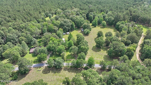 182 Brandon Williamsburg Rd, Mendenhall, MS 39114 - bird's eye view of a heavily wooded area