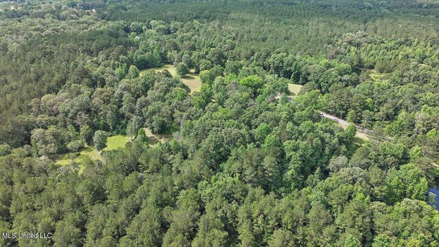 182 Brandon Williamsburg Rd, Mendenhall, MS 39114 - aerial overview of property's location featuring a heavily wooded area