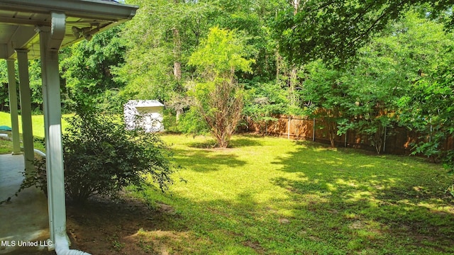 129 E Sunnybrook Rd, Carriere, MS 39426 - view of yard