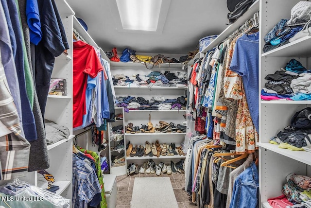 view of spacious closet