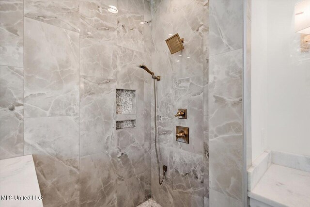 462 Whittington Cir, Madison, MS 39110 - bathroom with a tile shower