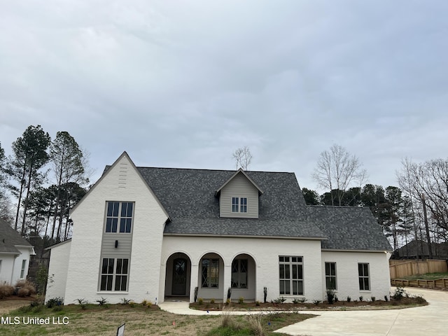 308 Lois Ct, Madison, MS 39110 - view of front of property with roof with shingles and fence