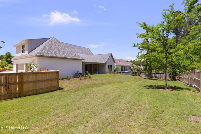 308 Lois Ct, Madison, MS 39110 - view of yard with central AC unit