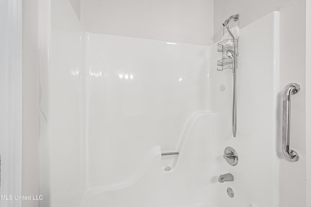 bathroom featuring tub / shower combination