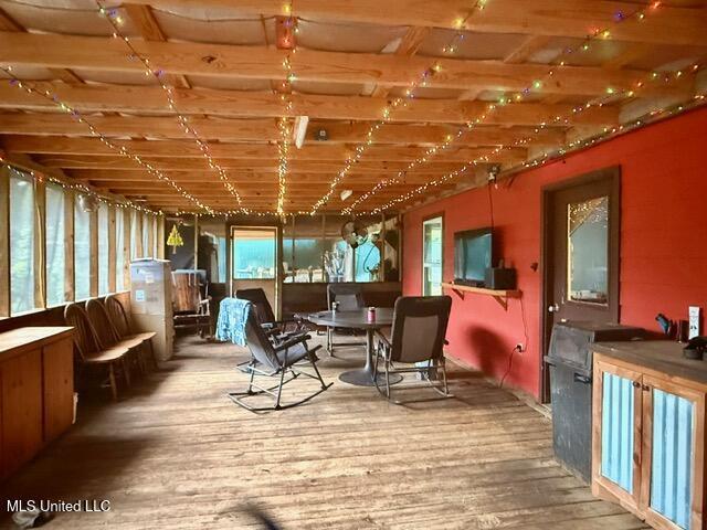 3833 Cooperville Rd, Pelahatchie, MS 39145 - sunroom featuring plenty of natural light
