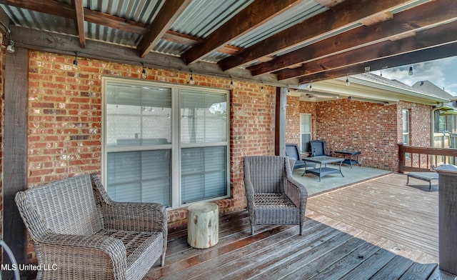 718 Tortoise Rdg, Brandon, MS 39047 - view of deck