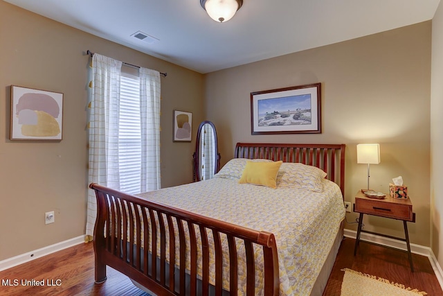2634 Harvest Tree Dr, Southaven, MS 38672 - bedroom with baseboards and wood finished floors