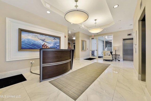 2668 Beach Blvd Unit 304, Biloxi, MS 39531 - reception area with recessed lighting