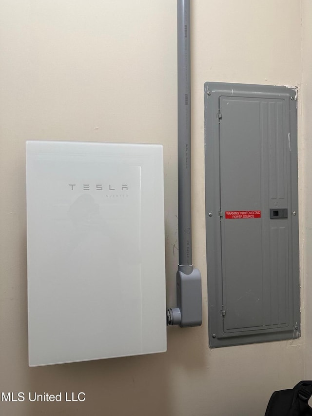 room details featuring electric panel