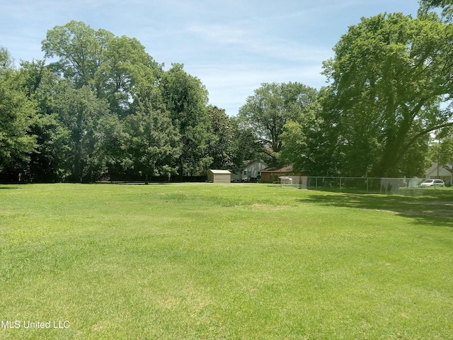 206 Birch Ave, Indianola, MS 38751 - view of yard featuring a storage shed and an outdoor structure