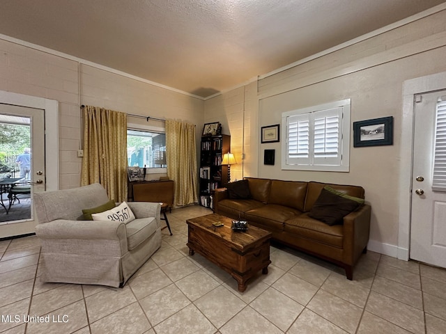 515 Krebs Ave, Pascagoula, MS 39567 - living room with light tile patterned floors