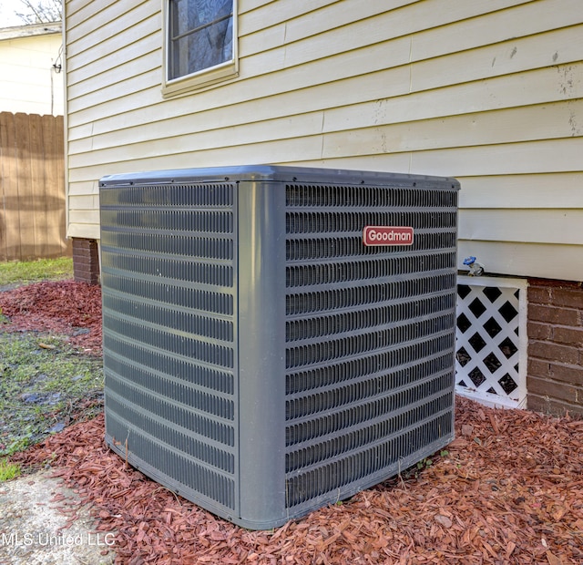 223 Second Ave, Vicksburg, MS 39183 - details with central AC unit
