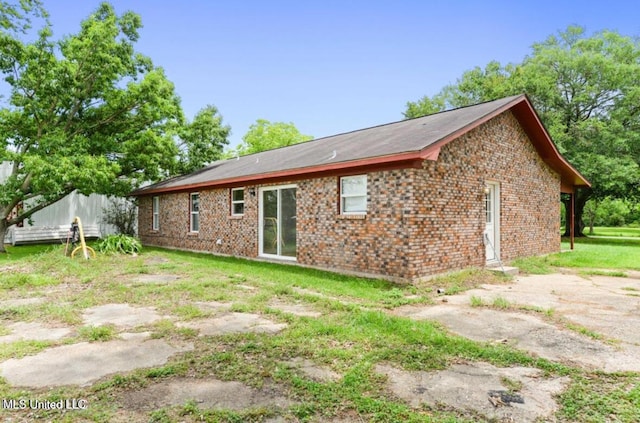 4127 Ceolia Taylor Rd, Moss Point, MS 39562 - back of house featuring brick siding