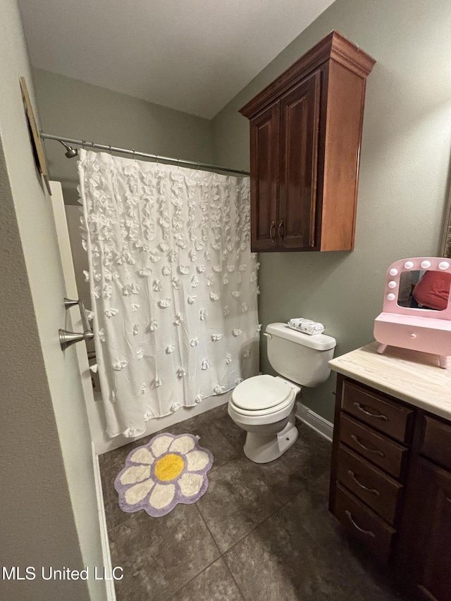 706 Anchor Lake Rd, Carriere, MS 39426 - full bath featuring tile patterned flooring, vanity, and shower / bath combo