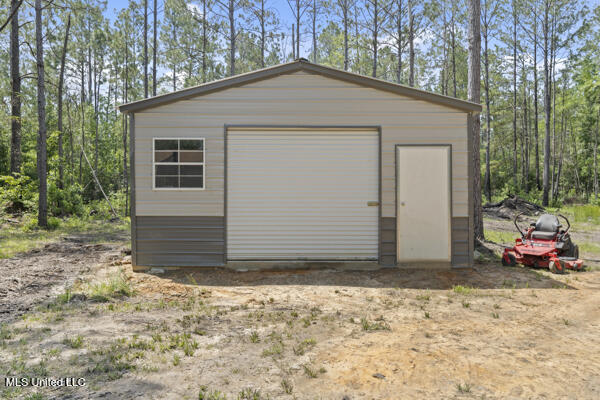 284 Osborn Moody Rd, Poplarville, MS 39470 - view of detached garage