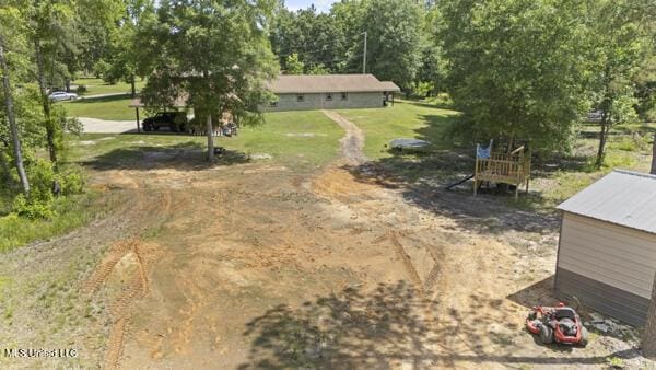284 Osborn Moody Rd, Poplarville, MS 39470 - aerial view of property and surrounding area
