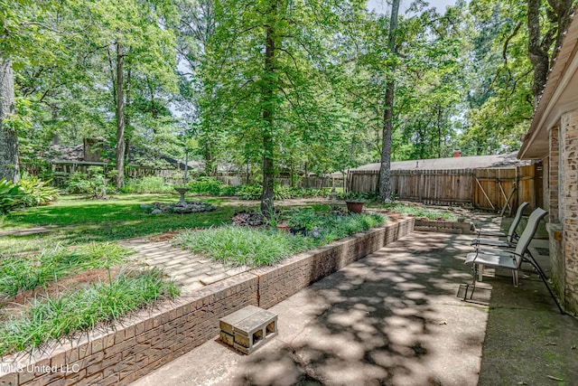 114 Fern Valley Rd, Brandon, MS 39042 - fenced backyard featuring a patio