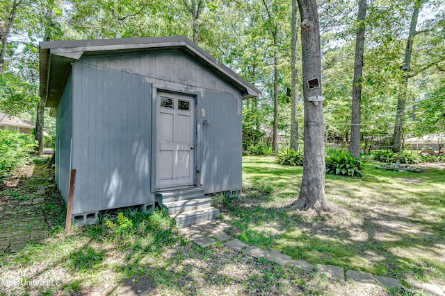 114 Fern Valley Rd, Brandon, MS 39042 - view of shed featuring entry steps