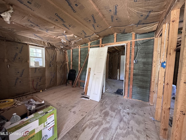 206 C St, Brandon, MS 39042 - miscellaneous room featuring vaulted ceiling