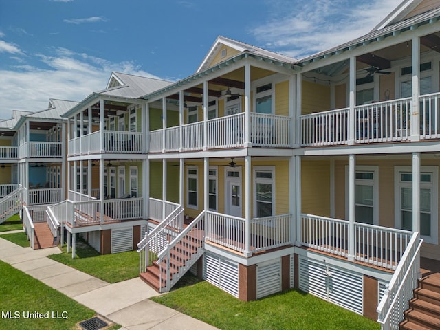 1515 E Beach Blvd Unit 132, Pass Christian, MS 39571 - view of building exterior with stairs