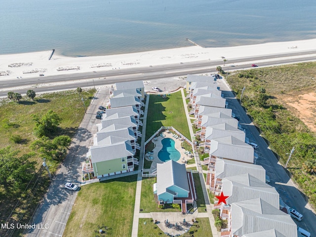 1515 E Beach Blvd Unit 132, Pass Christian, MS 39571 - aerial view of a pool