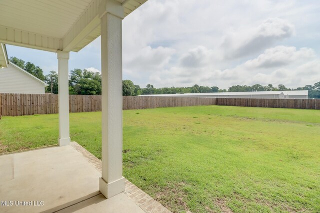 113 Magnolia Farms Dr, Lucedale, MS 39452 - view of yard featuring a patio area